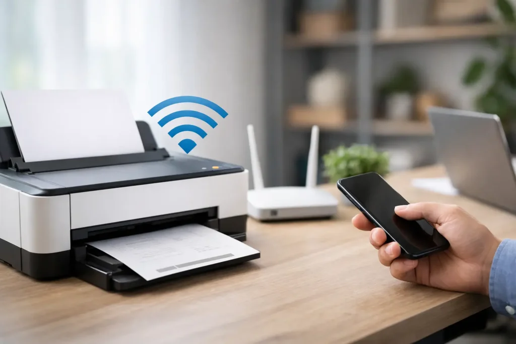 Как се свързва принтер към Wi‑Fi правилно