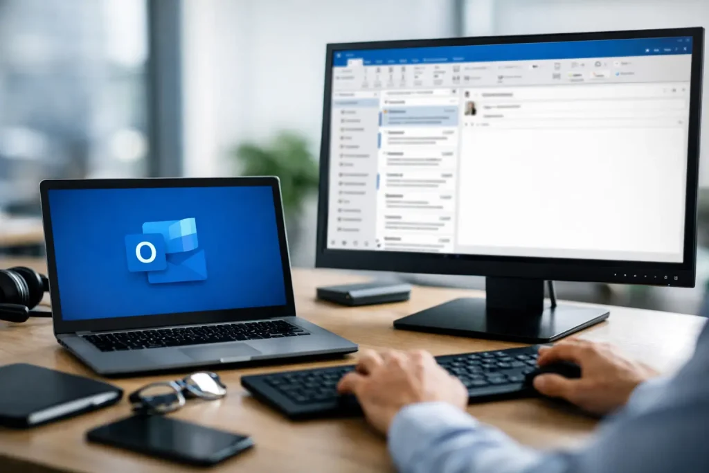 Как се настройва служебен Outlook без грешки