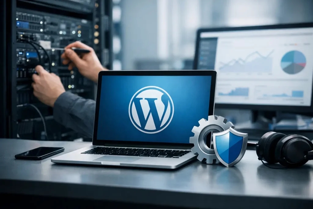 WordPress поддръжка на сайт без прекъсване