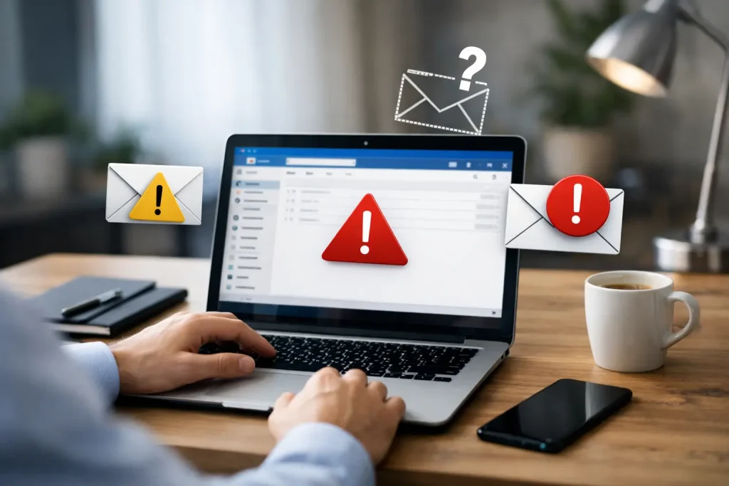 Защо Outlook не получава писма и как да го оправите